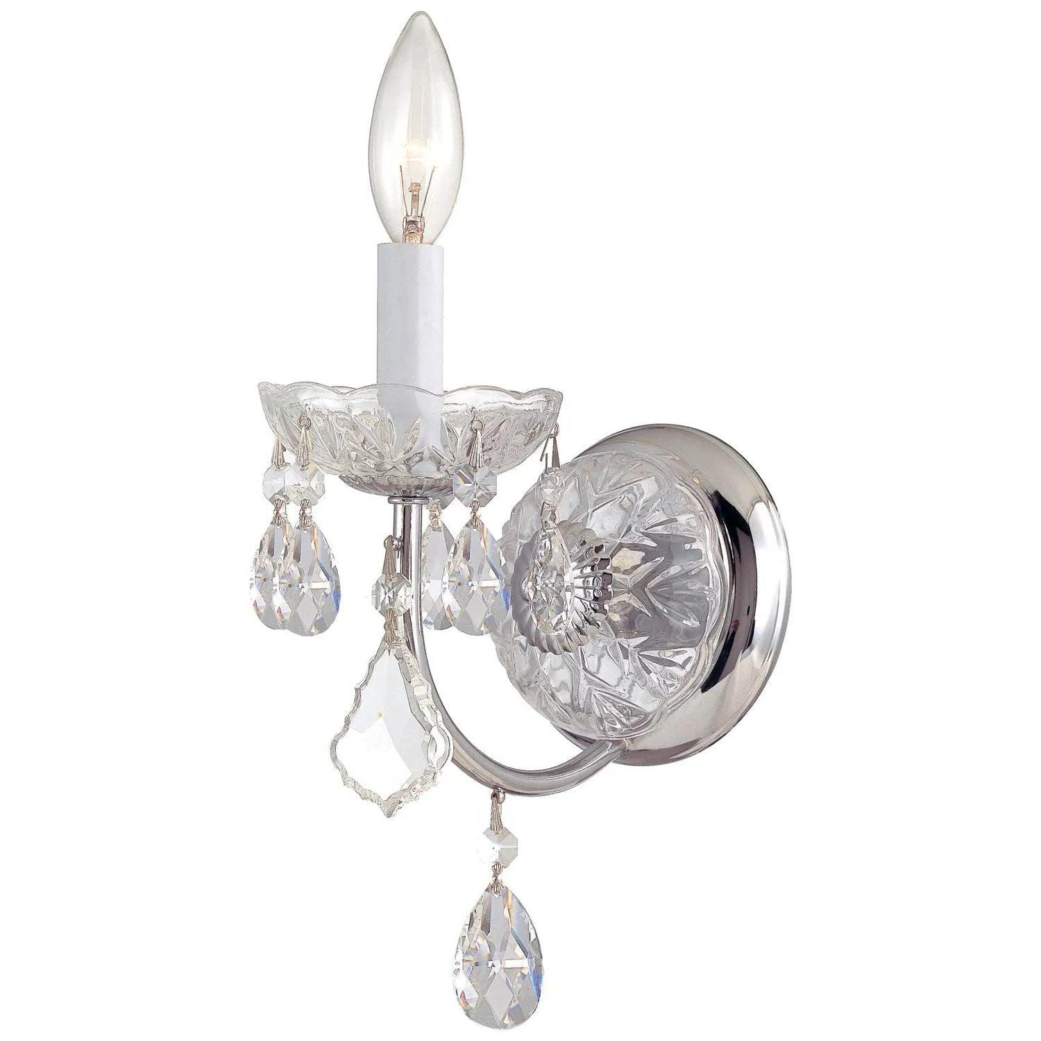 Crystorama - Imperial Wall Mount - 3221-CH-CL-I - Canada Light Shop