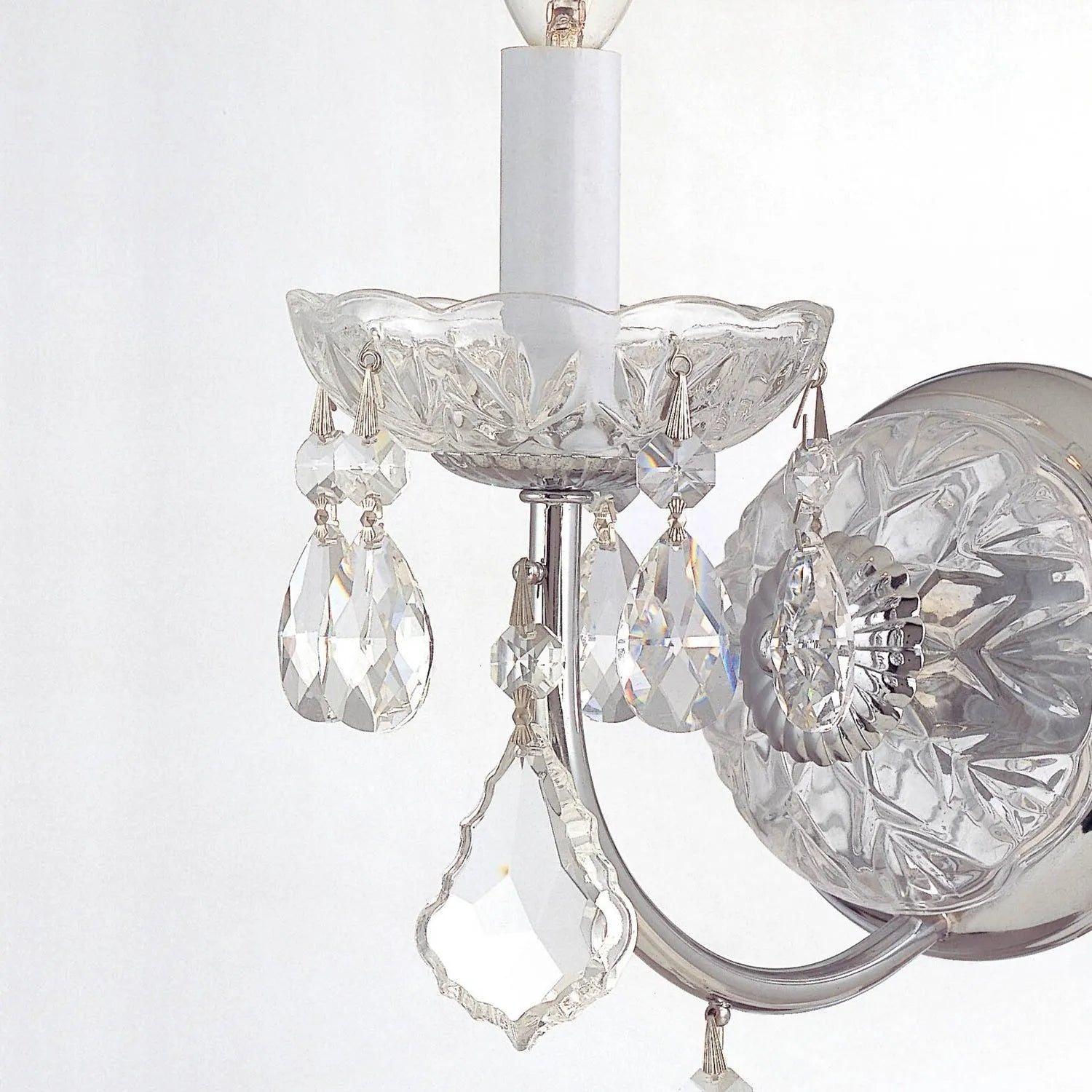 Crystorama - Imperial Wall Mount - 3221-CH-CL-I - Canada Light Shop