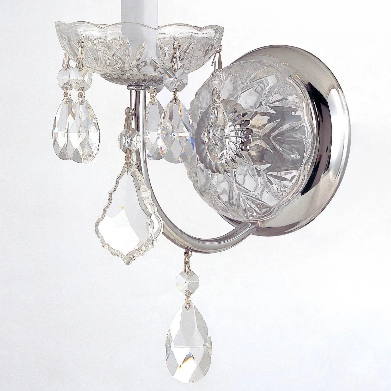 Crystorama - Imperial Wall Mount - 3221-CH-CL-I - Canada Light Shop