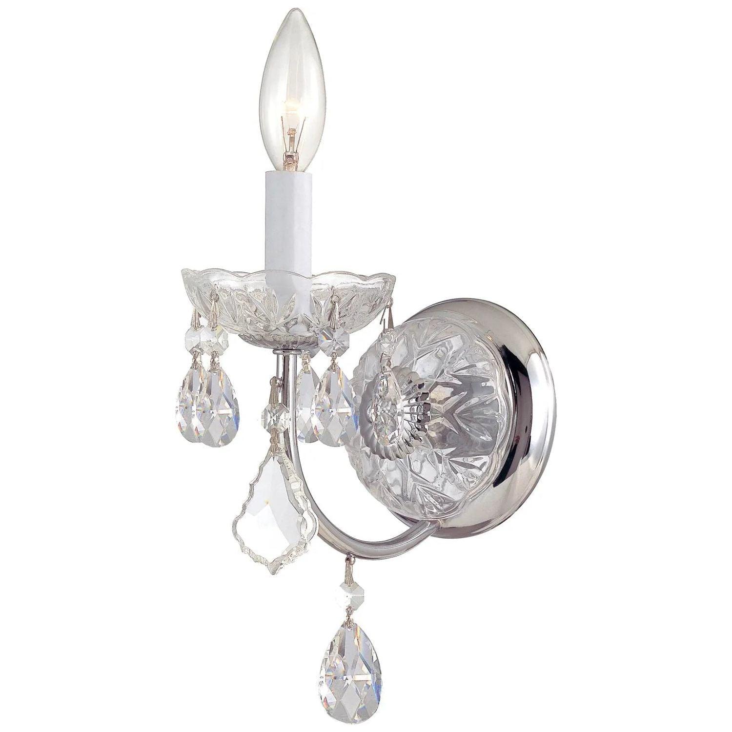 Crystorama - Imperial Wall Mount - 3221-CH-CL-S - Canada Light Shop