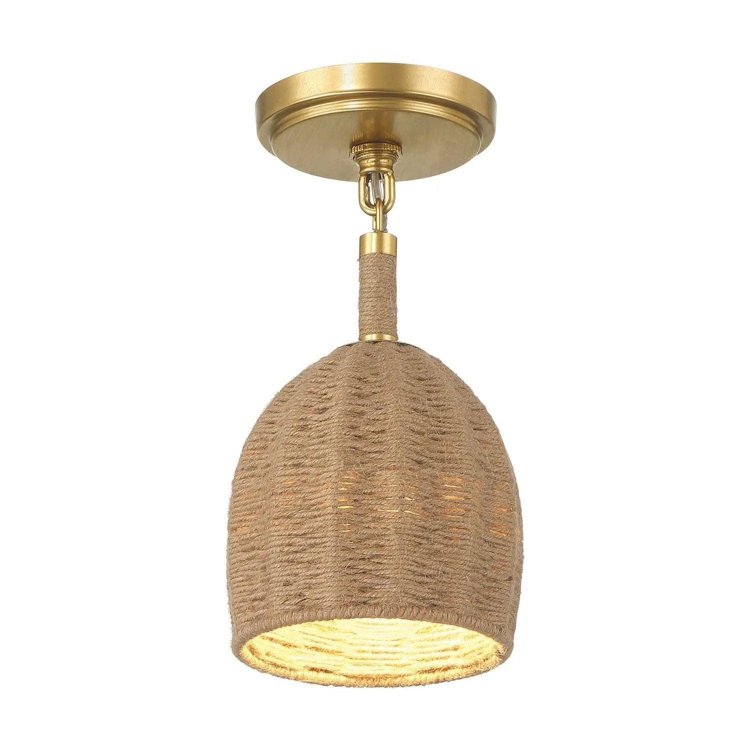 Crystorama - Jace LED Semi Flush Mount - JAC-10502-SG_CEILING - Canada Light Shop