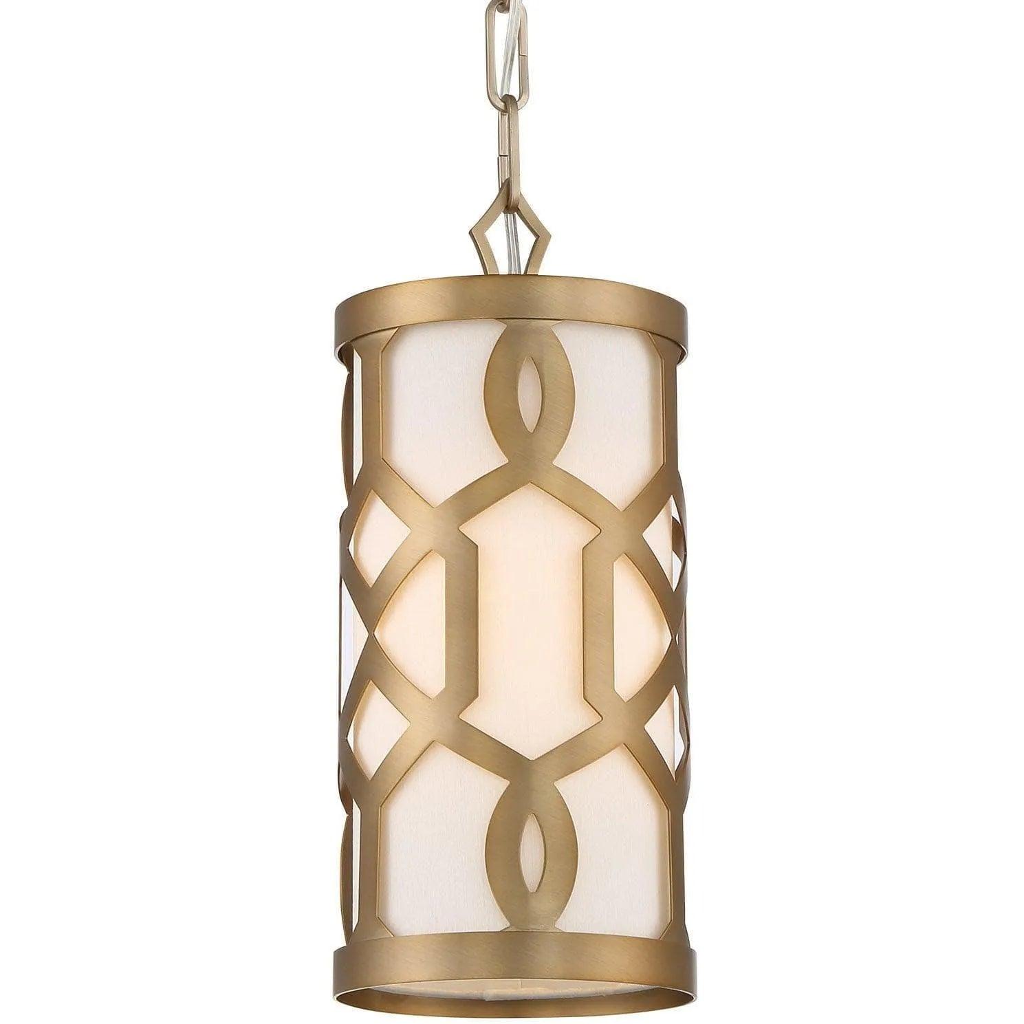 Crystorama - Jennings One Light Pendant - 2260-AG - Canada Light Shop