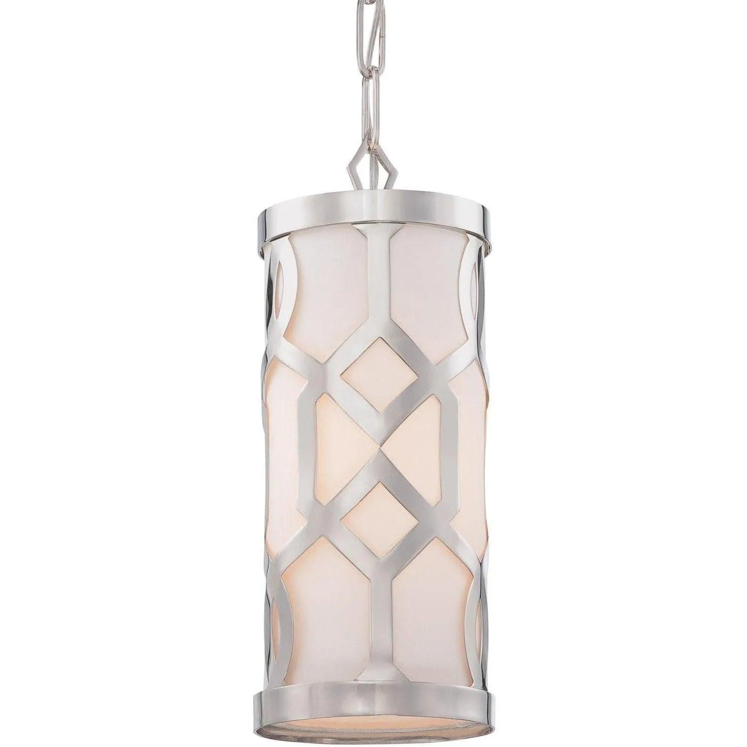 Crystorama - Jennings One Light Pendant - 2260-PN - Canada Light Shop