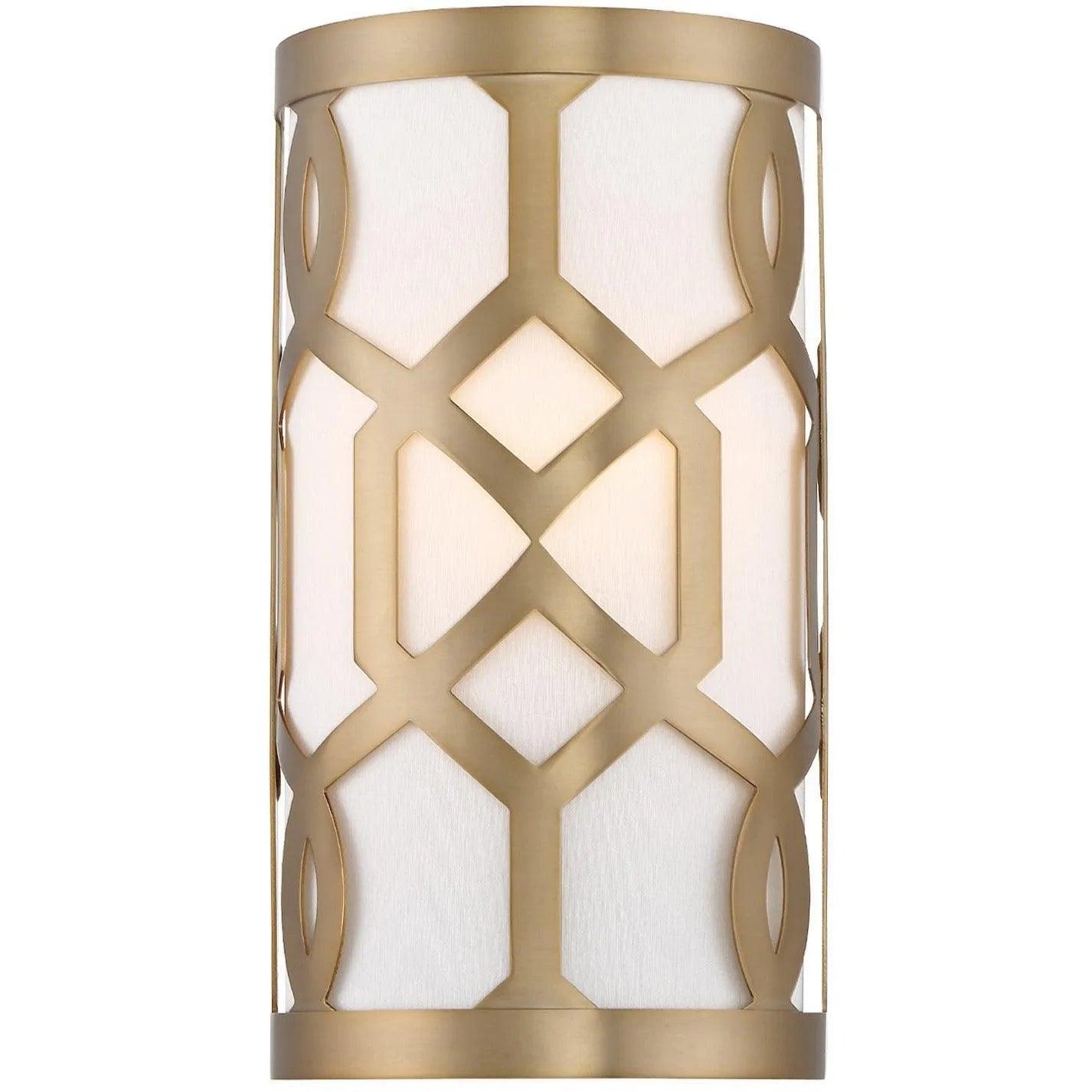 Crystorama - Jennings One Light Wall Mount - 2262-AG - Canada Light Shop