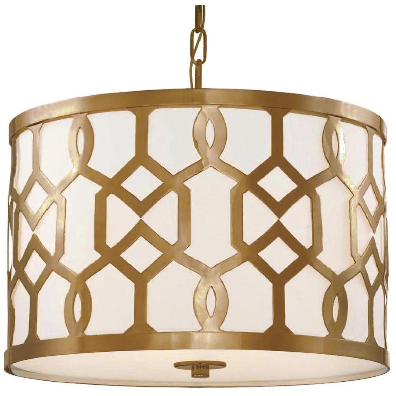 Crystorama - Jennings Three Light Chandelier - 2265-AG - Canada Light Shop