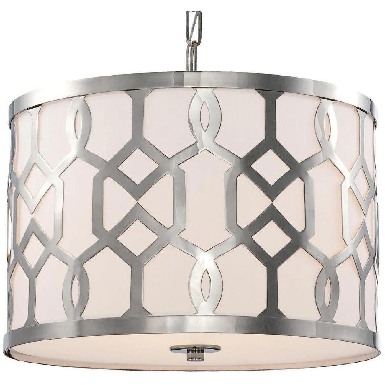 Crystorama - Jennings Three Light Chandelier - 2265-PN - Canada Light Shop