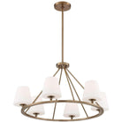 Crystorama - Keenan Six Light Chandelier - KEE-A3006-VG - Canada Light Shop