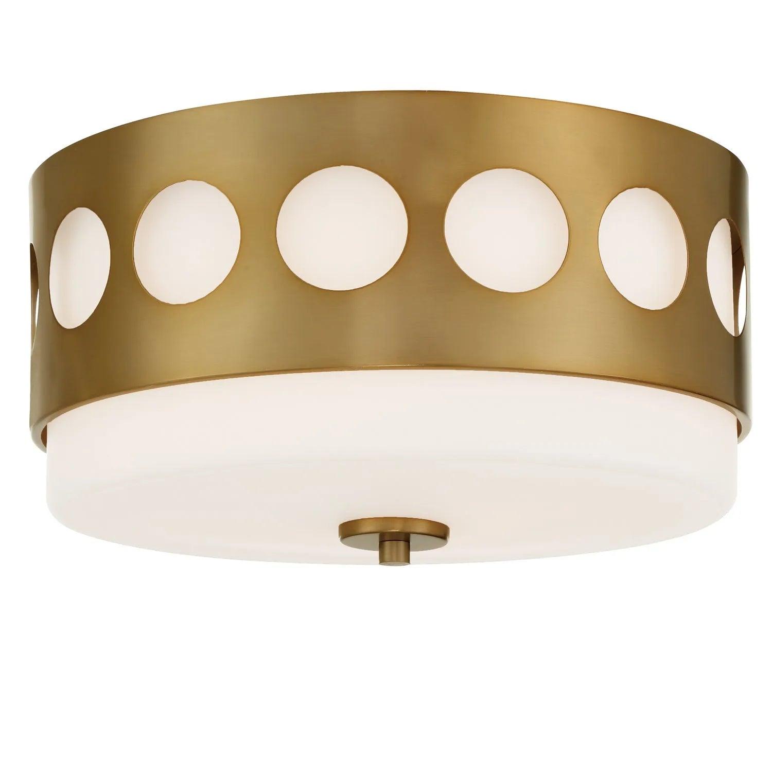 Crystorama - Kirby Ceiling Mount - KIR-B8100-BF - Canada Light Shop
