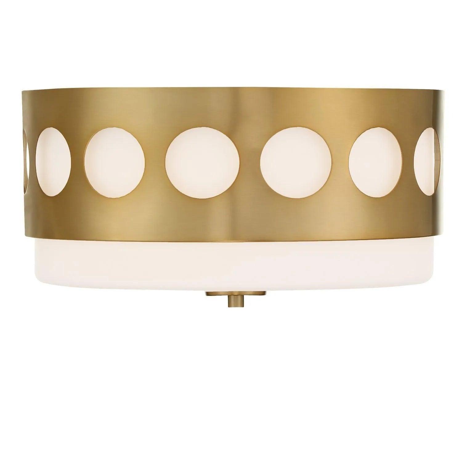 Crystorama - Kirby Ceiling Mount - KIR-B8100-VG - Canada Light Shop
