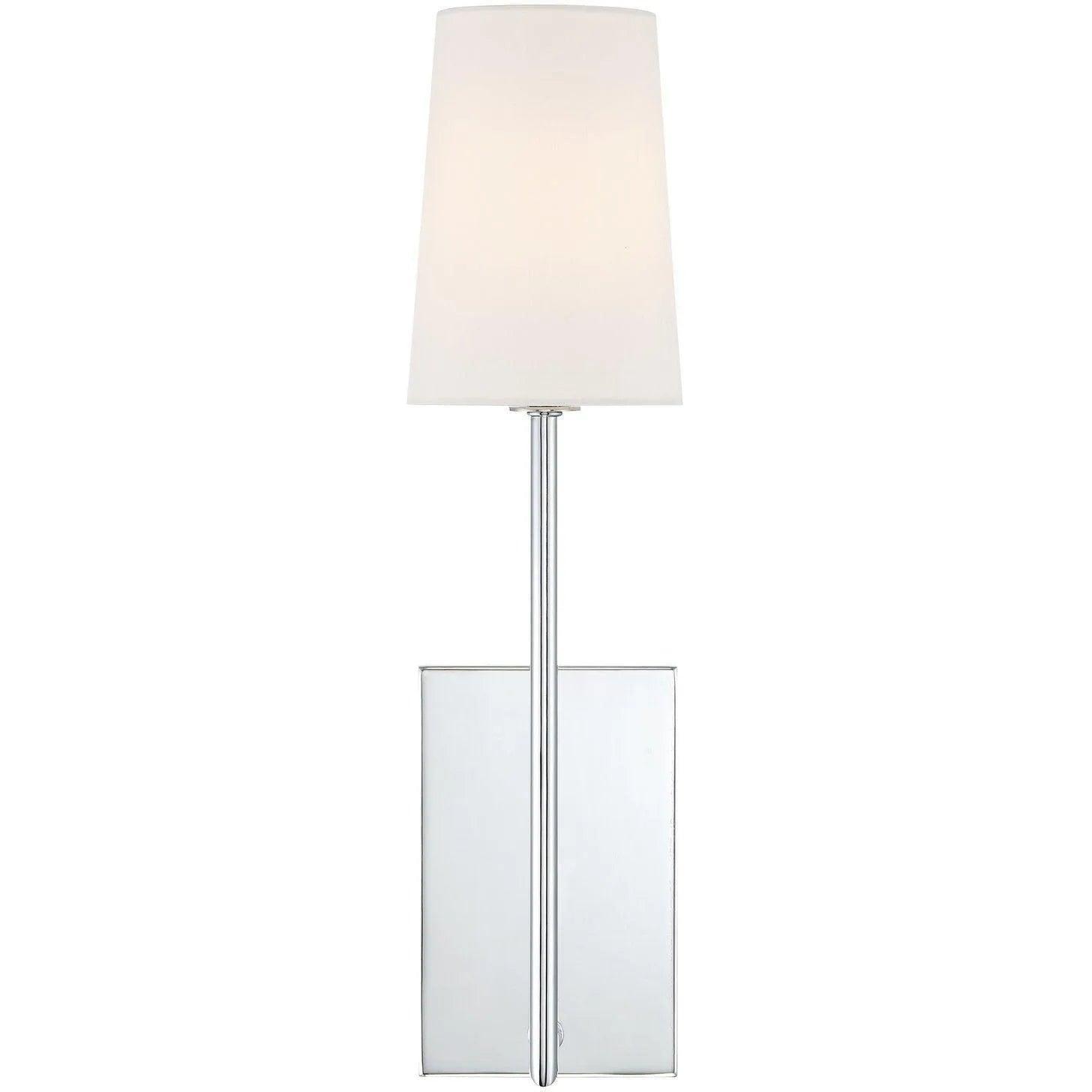 Crystorama - Lena One Light Wall Mount - LEN-251-CH - Canada Light Shop