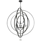 Crystorama - Luna Nine Light Chandelier - 587-EB-GA - Canada Light Shop