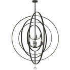 Crystorama - Luna Nine Light Chandelier - 587-EB - Canada Light Shop