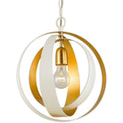 Crystorama - Luna One Light Mini Chandelier - 580-MT-GA - Canada Light Shop