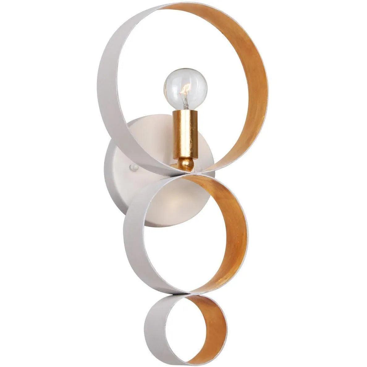Crystorama - Luna One Light Wall Mount - 581-MT-GA - Canada Light Shop
