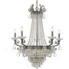 Crystorama - Majestic Chandelier - 1486-HB-CL-SAQ - Canada Light Shop
