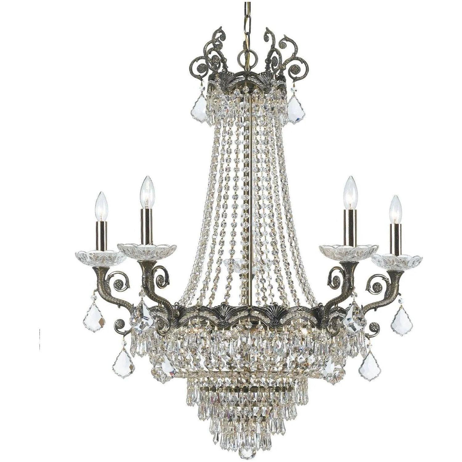 Crystorama - Majestic Chandelier - 1486-HB-CL-SAQ - Canada Light Shop