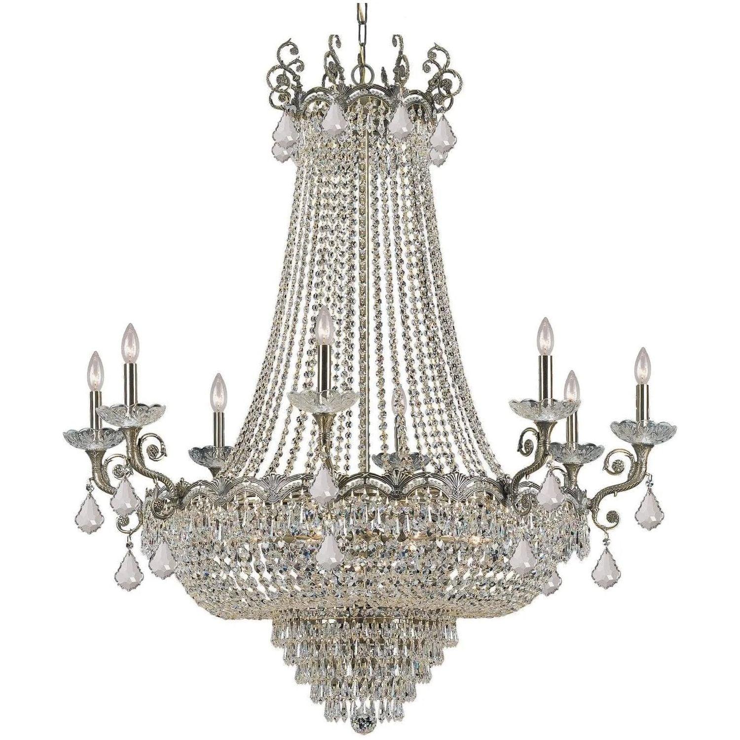 Crystorama - Majestic Chandelier - 1488-HB-CL-SAQ - Canada Light Shop
