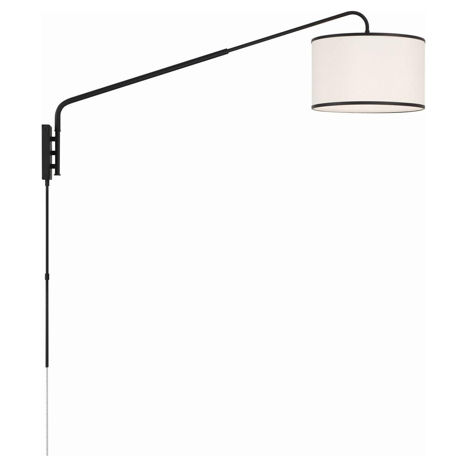 Crystorama - Mallory Task Sconce - MAL-601-MK - Canada Light Shop