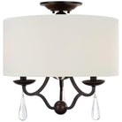 Crystorama - Manning Three Light Ceiling Mount - 5973-EB_CEILING - Canada Light Shop