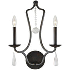 Crystorama - Manning Two Light Wall Mount - 5972-EB - Canada Light Shop