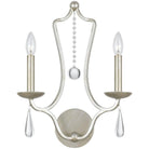 Crystorama - Manning Two Light Wall Mount - 5972-SL - Canada Light Shop