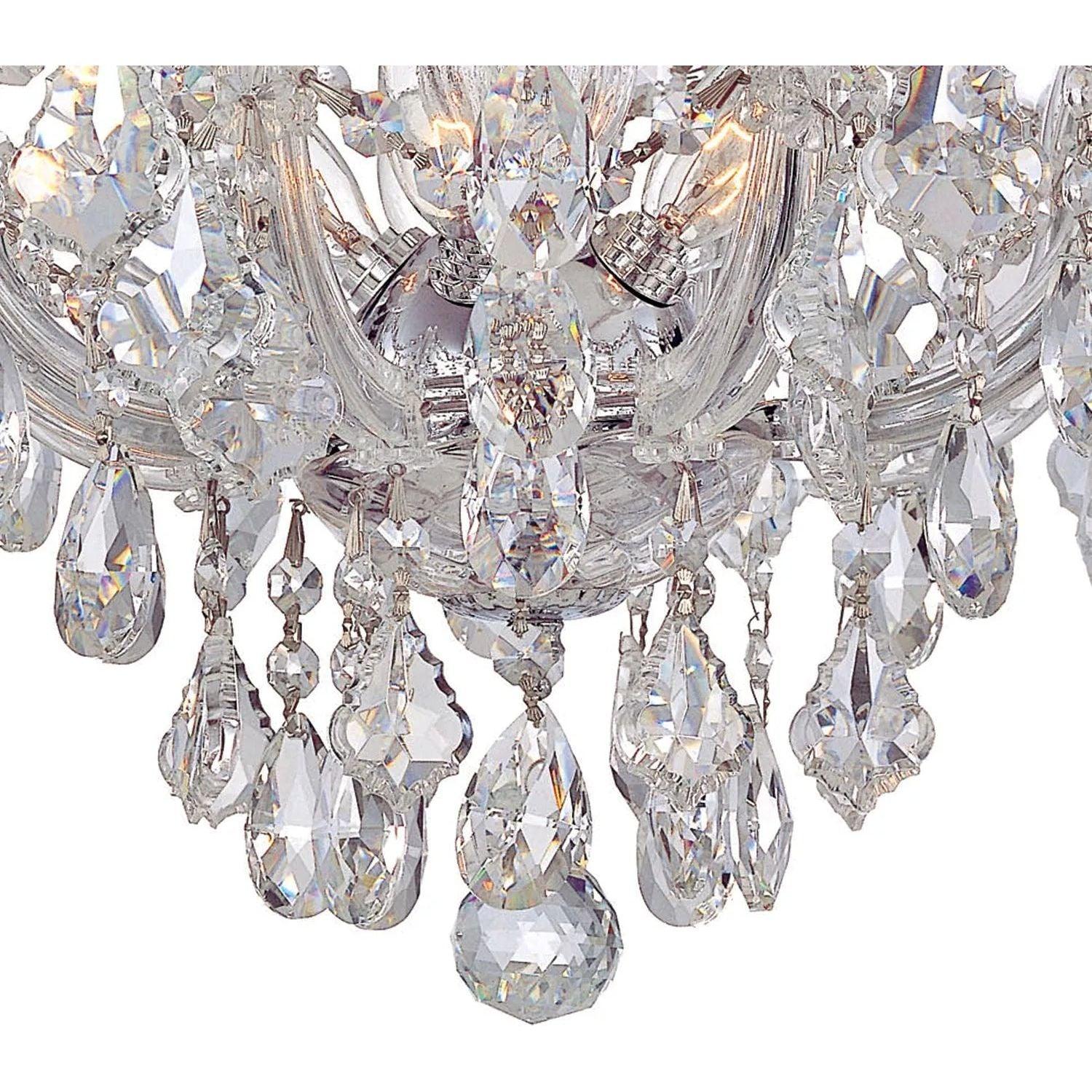 Crystorama - Maria Theresa Ceiling Mount - 4430-CH-CL-MWP - Canada Light Shop