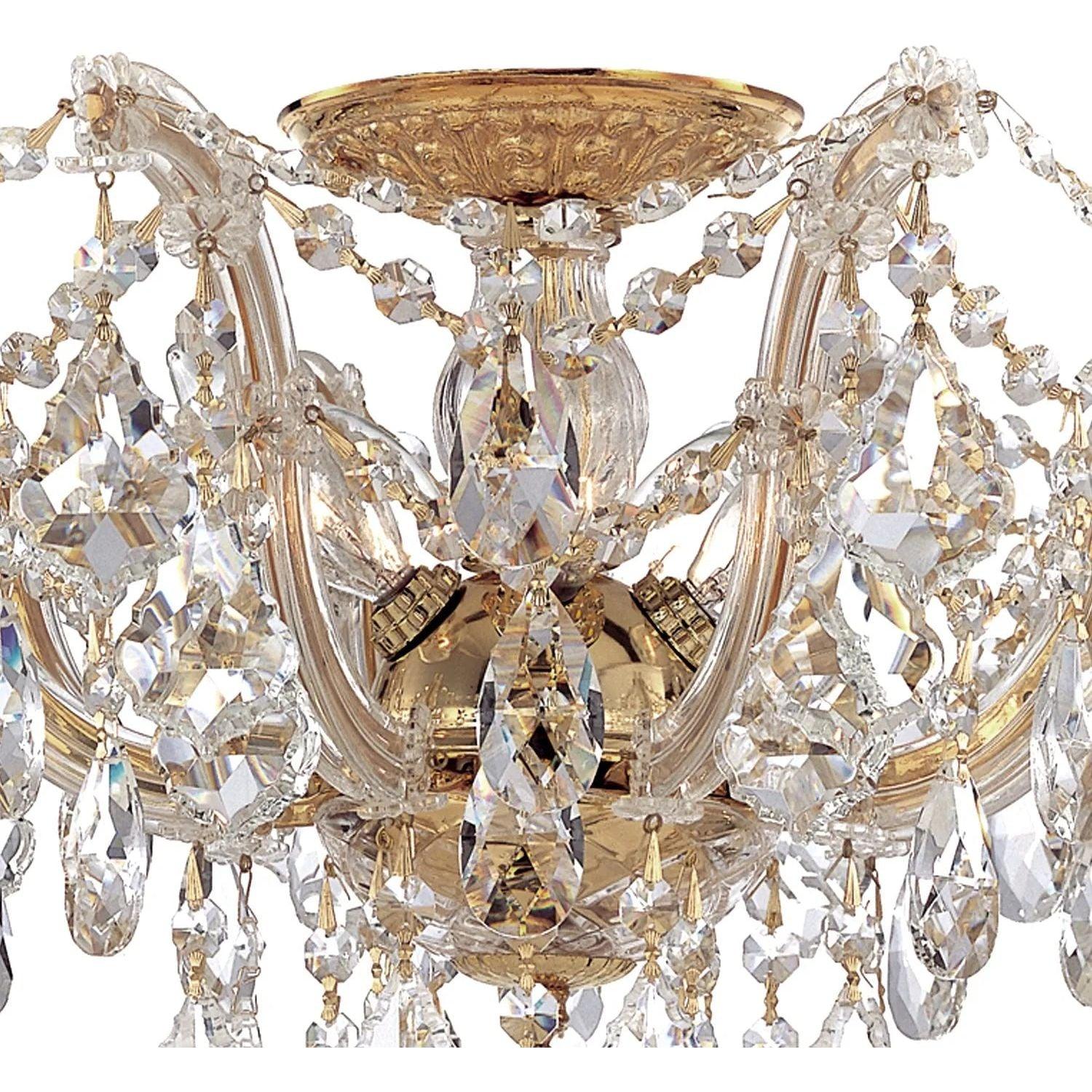 Crystorama - Maria Theresa Ceiling Mount - 4430-CH-CL-MWP - Canada Light Shop