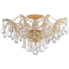 Crystorama - Maria Theresa Ceiling Mount - 4437-GD-CL-SAQ - Canada Light Shop