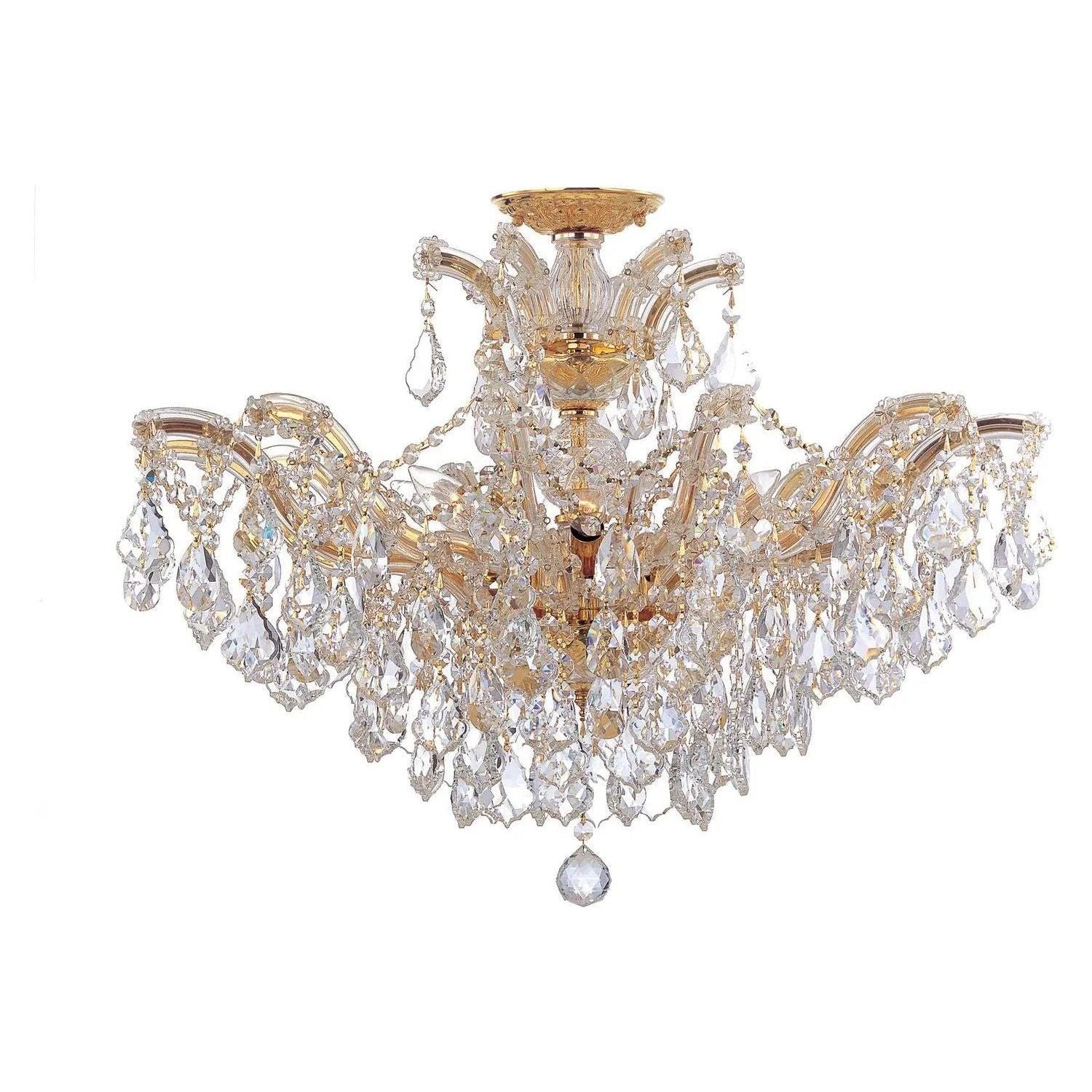 Crystorama - Maria Theresa Ceiling Mount - 4439-GD-CL-SAQ_CEILING - Canada Light Shop