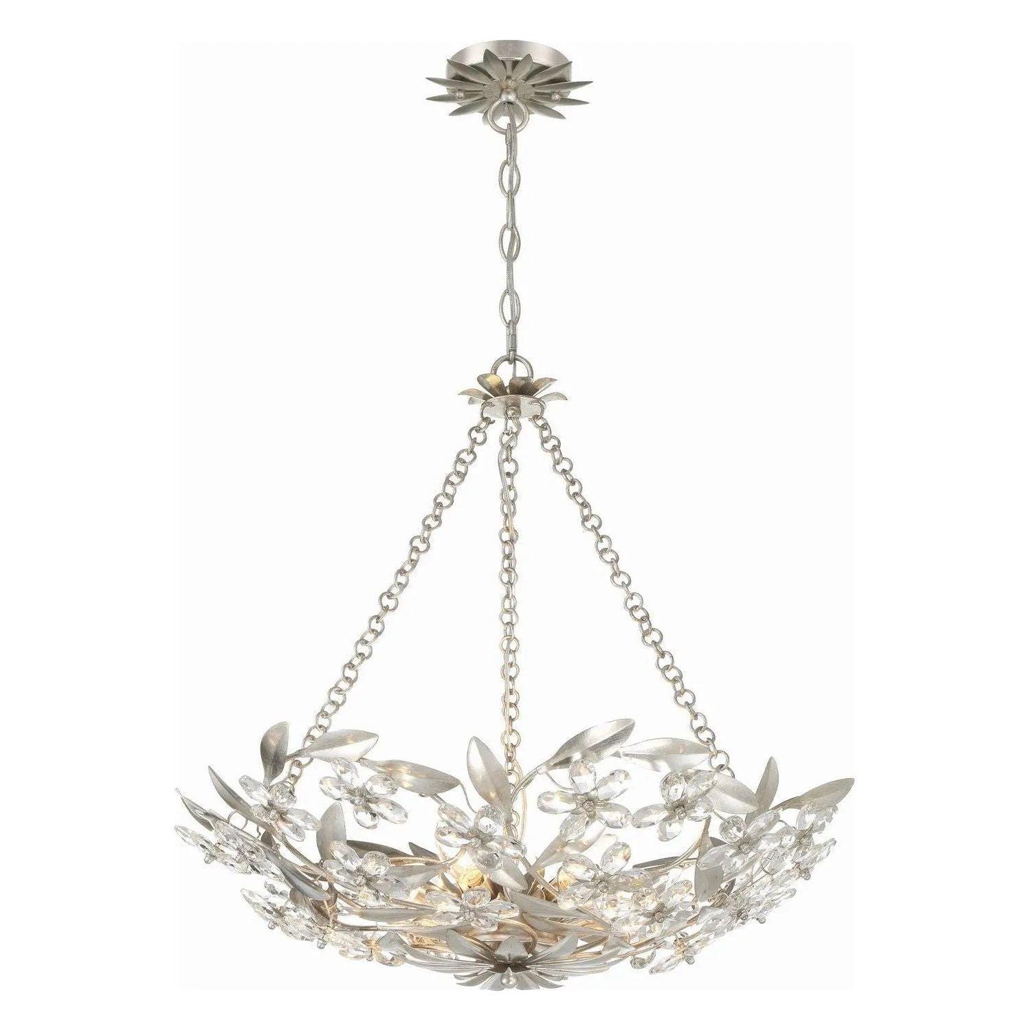 Crystorama - Marselle Chandelier - MSL-306-SA - Canada Light Shop