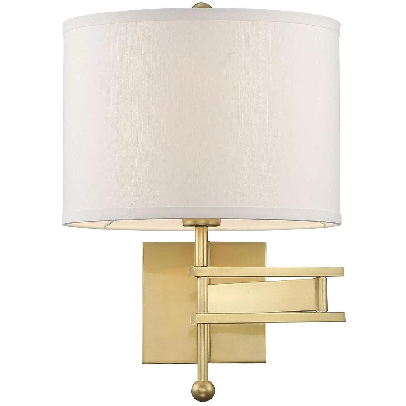 Crystorama - Marshall One Light Wall Mount - MAR-A8031-AG - Canada Light Shop