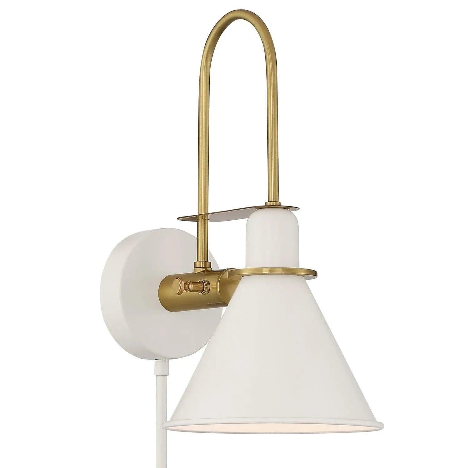 Crystorama - Medford Wall Mount - MED-B5501-WH - Canada Light Shop
