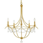 Crystorama - Metro Five Light Chandelier - 425-GA - Canada Light Shop