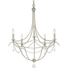 Crystorama - Metro Five Light Chandelier - 425-SA - Canada Light Shop