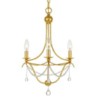 Crystorama - Metro Three Light Mini Chandelier - 423-GA - Canada Light Shop