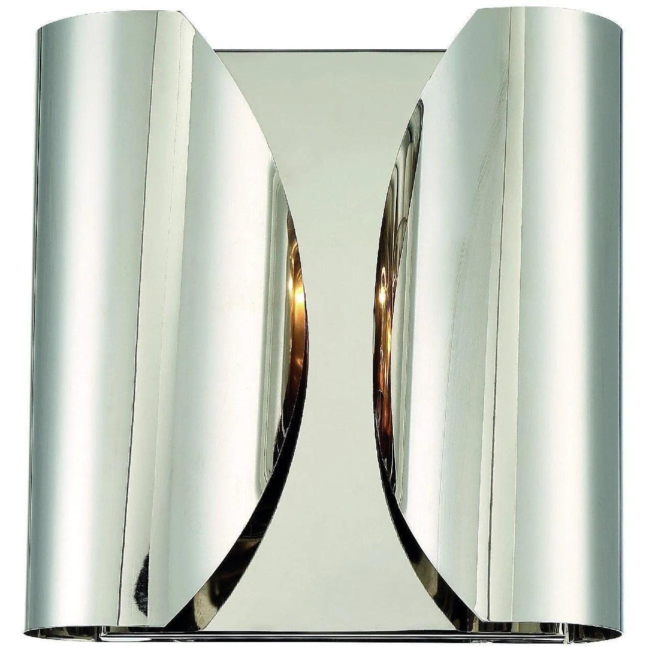 Crystorama - Monique Two Light Wall Mount - MOQ-A3692-PN - Canada Light Shop