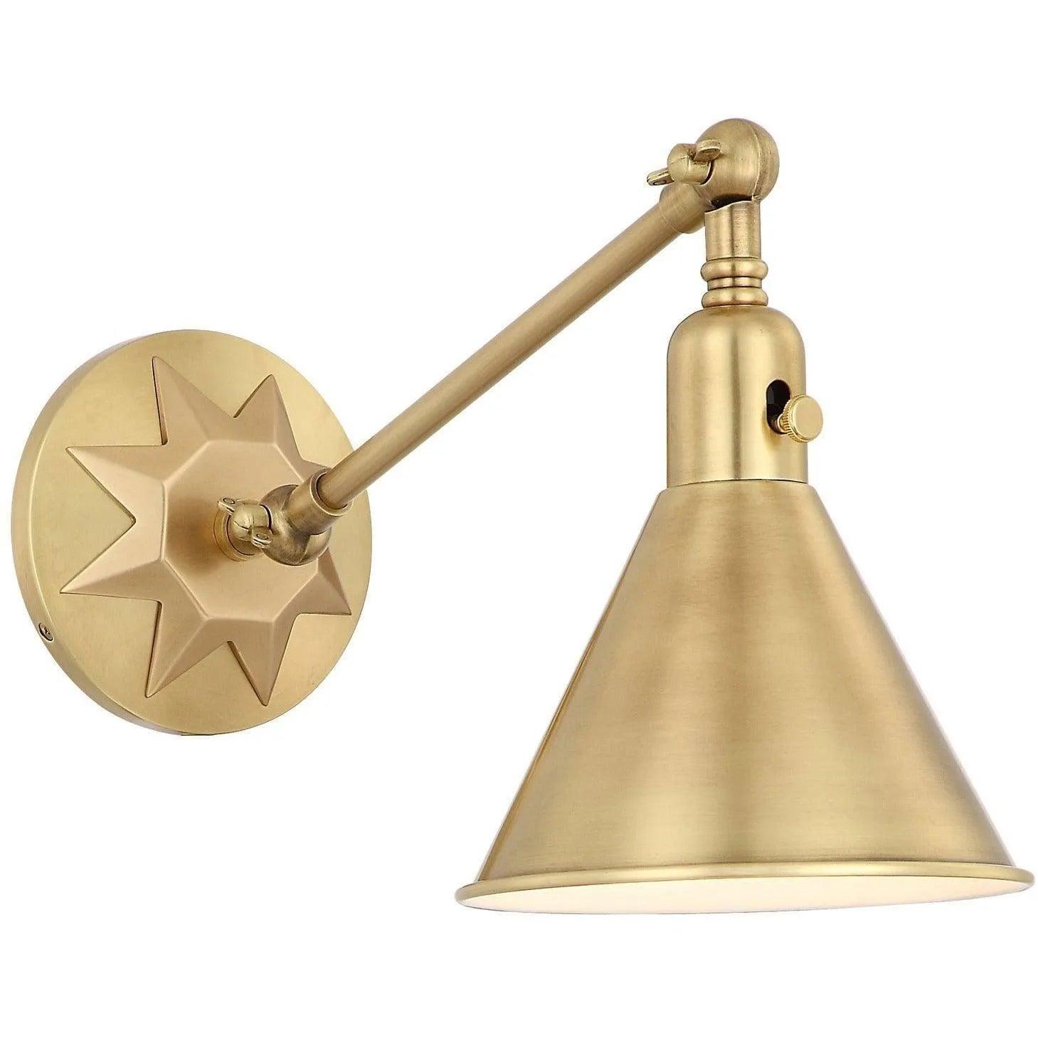 Crystorama - Morgan One Light Wall Mount - MOR-8800-AG - Canada Light Shop
