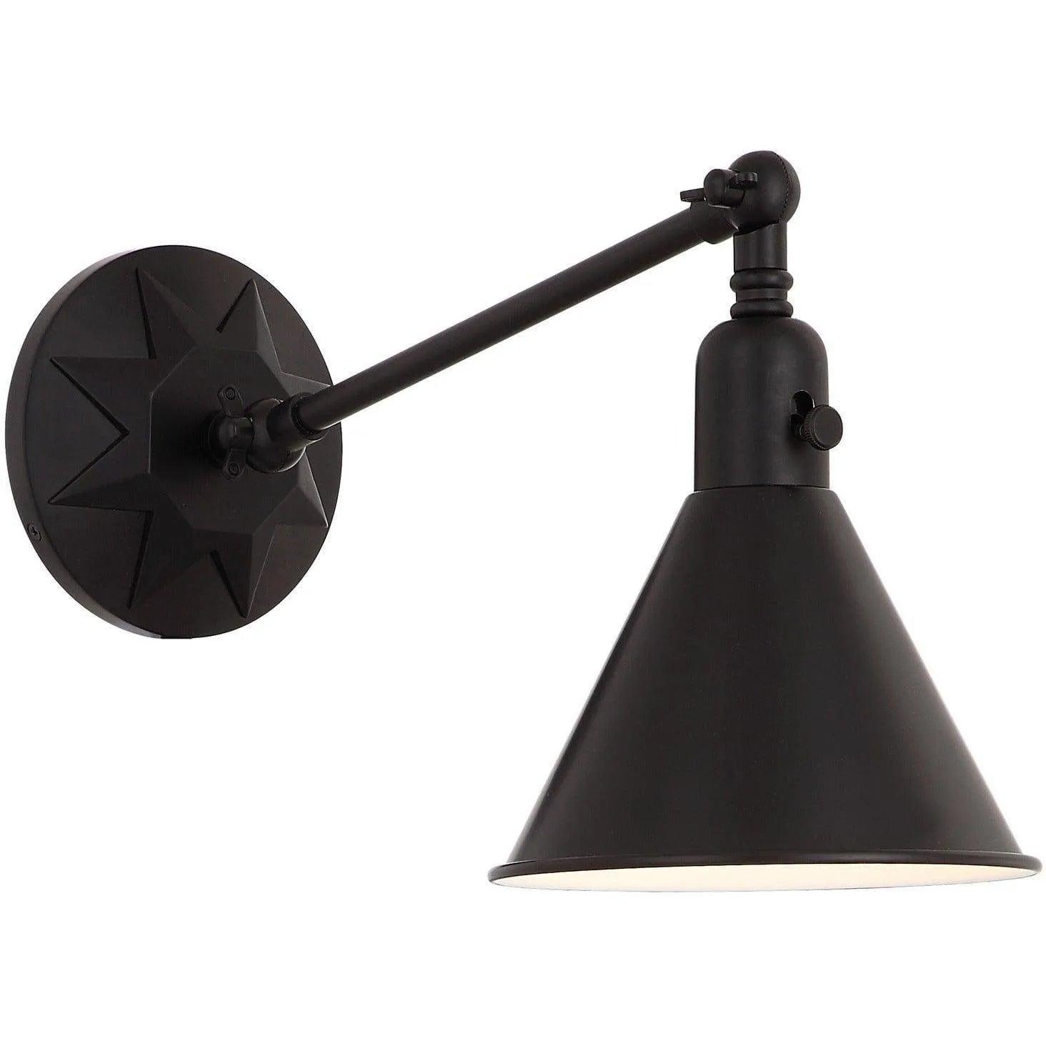 Crystorama - Morgan One Light Wall Mount - MOR-8800-MK - Canada Light Shop