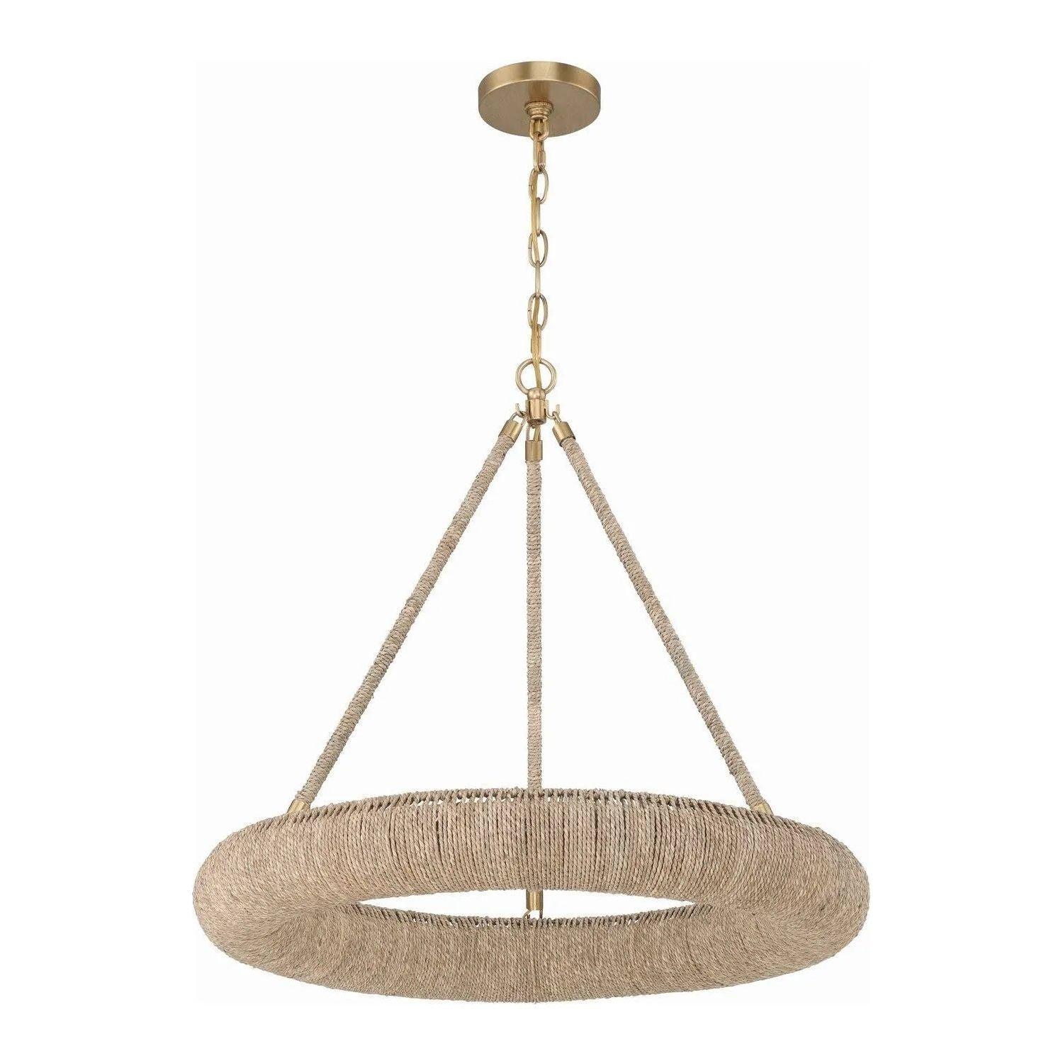 Crystorama - Oakley LED Chandelier - OAK-7536-SG - Canada Light Shop