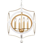 Crystorama - Odelle Four Light Chandelier - ODE-704-MT-GA - Canada Light Shop