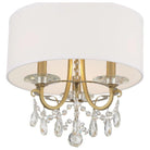 Crystorama - Othello Drum Shade Chandelier - 6628-CH-CL-MWP - Canada Light Shop