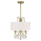 Crystorama - Othello Drum Shade Chandelier - 6628-CH-CL-MWP - Canada Light Shop