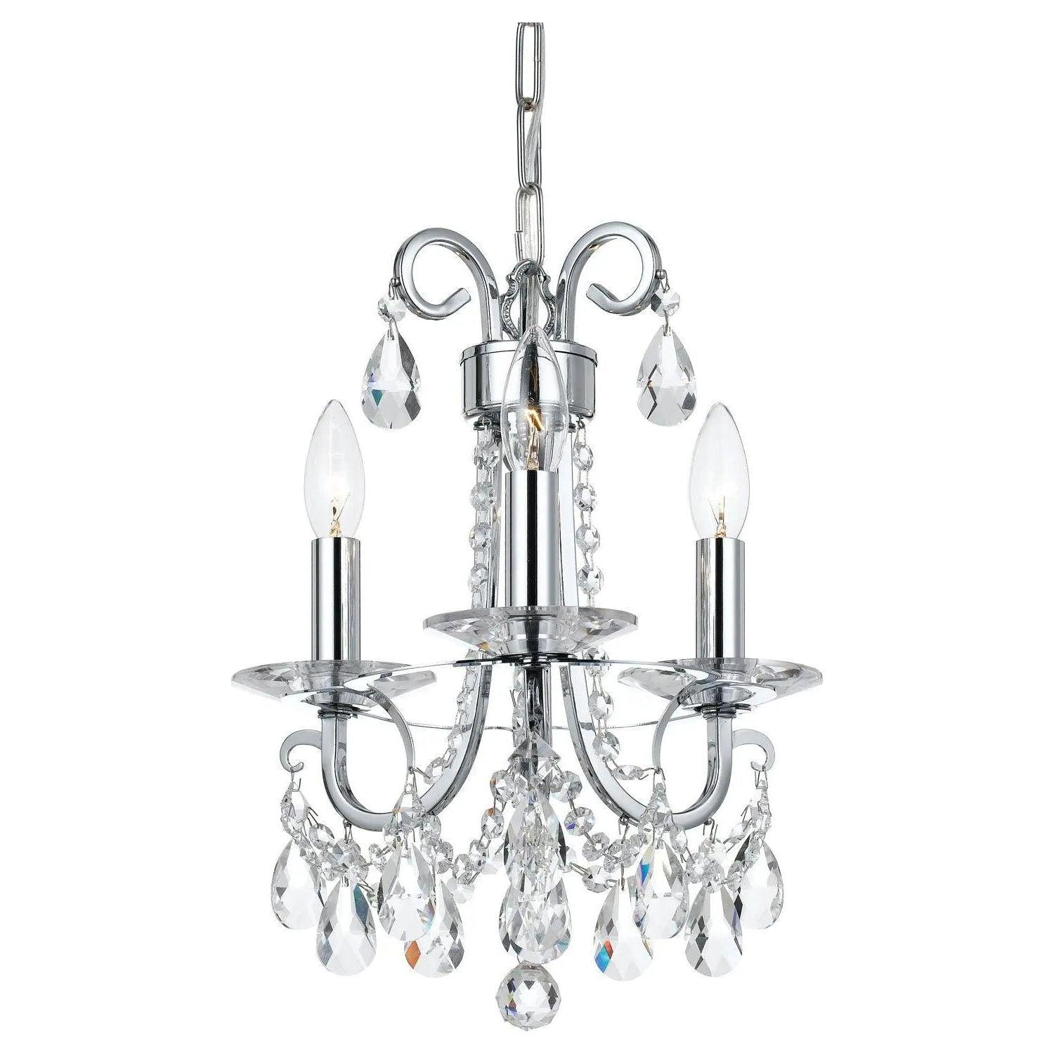 Crystorama - Othello Mini Chandelier - 6823-CH-CL-MWP - Canada Light Shop