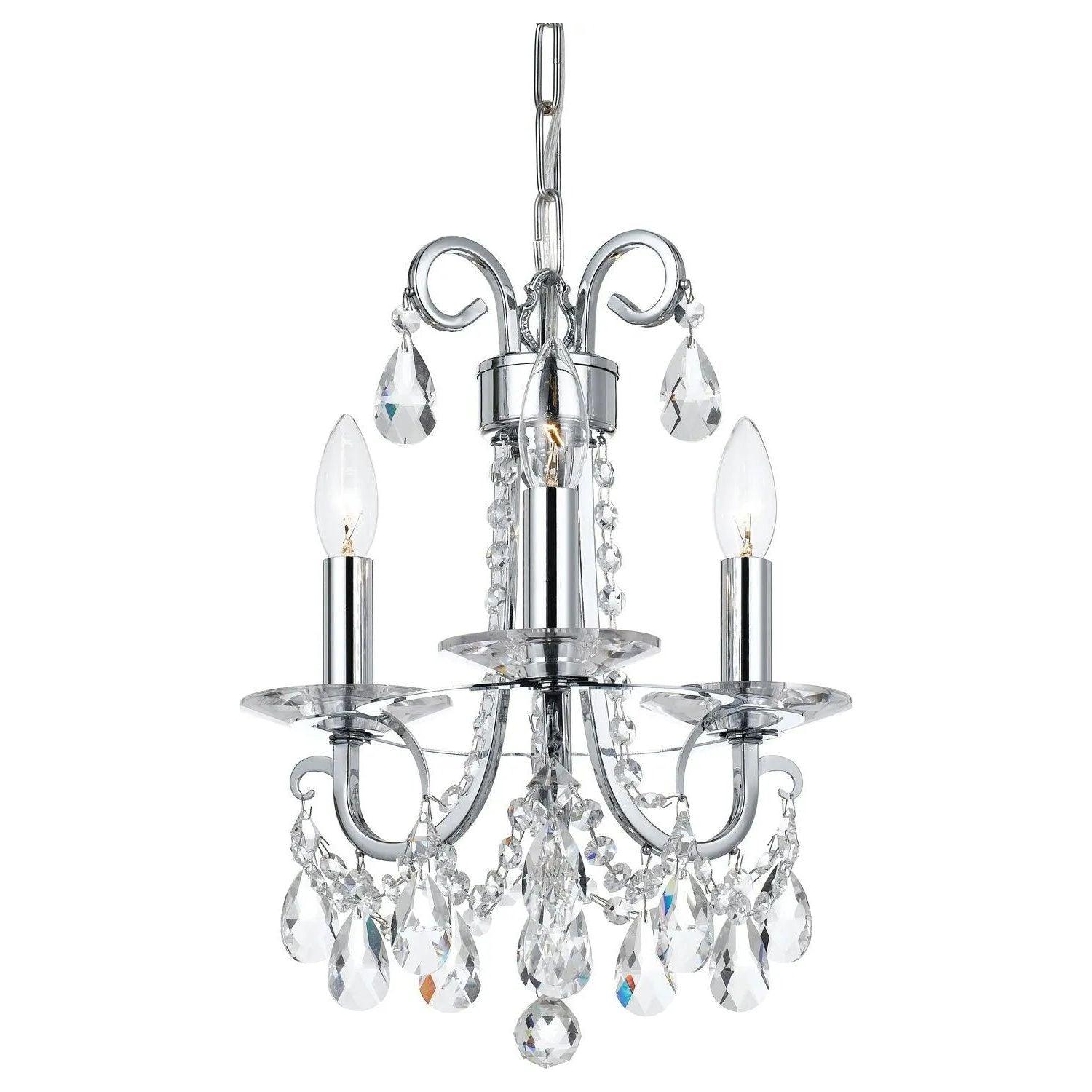 Crystorama - Othello Mini Chandelier - 6823-CH-CL-SAQ - Canada Light Shop