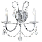 Crystorama - Othello Wall Sconce - 6822-CH-CL-MWP - Canada Light Shop