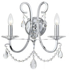 Crystorama - Othello Wall Sconce - 6822-CH-CL-SAQ - Canada Light Shop
