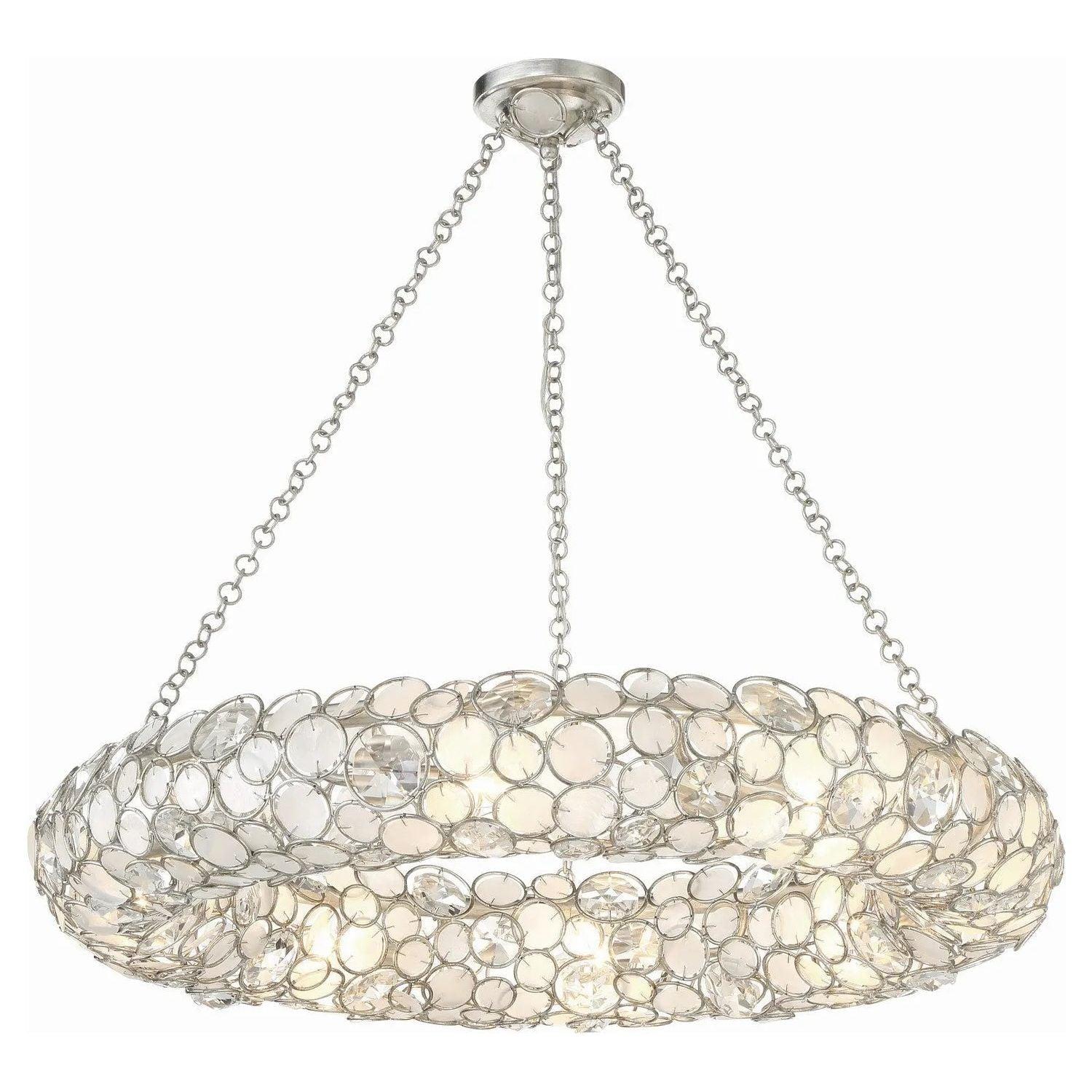 Crystorama - Palla Chandelier - 528P-SA - Canada Light Shop