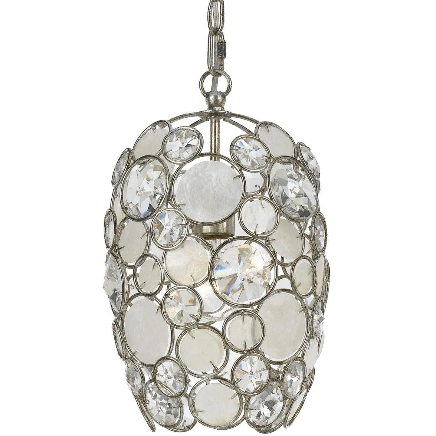 Crystorama - Palla One Light Mini Chandelier - 523-SA - Canada Light Shop
