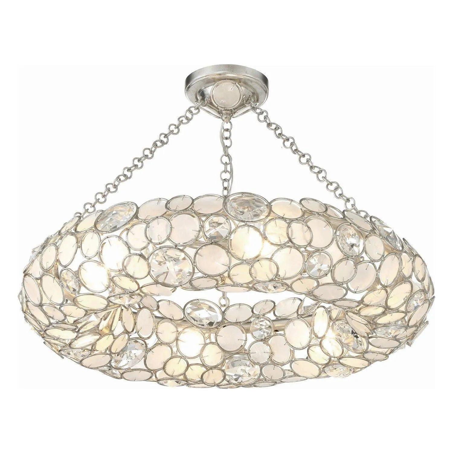 Crystorama - Palla Semi Flush Mount - 525-SA_CEILING - Canada Light Shop