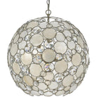 Crystorama - Palla Six Light Chandelier - 529-SA - Canada Light Shop